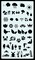 Dotted Journal Stencil Set (Over 300 designs that are great for bullet journaling, planners, and notebooks)